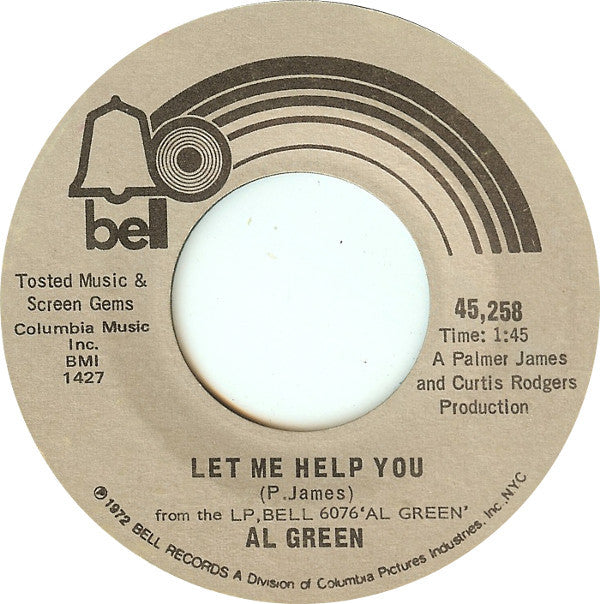 Al Green : Guilty (7", Styrene)