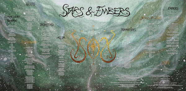 ISON (3) : Stars & Embers (2xLP, Album, Ltd, Num, Lig)