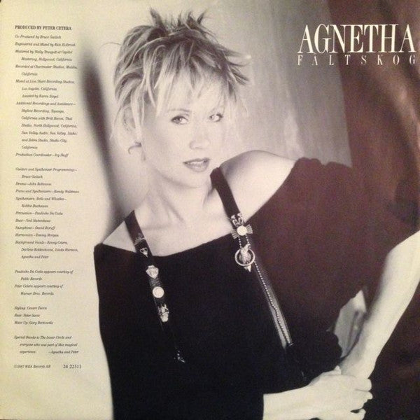 Agnetha Fältskog : I Stand Alone (LP, Album)