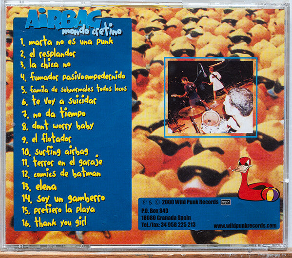 Airbag (6) : Mondo Cretino (CD, Album)