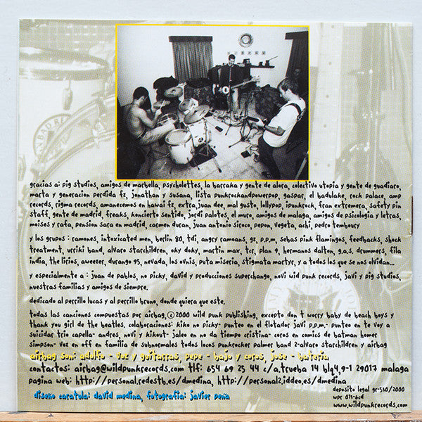 Airbag (6) : Mondo Cretino (CD, Album)