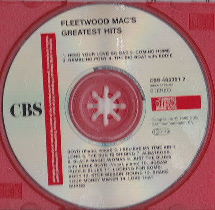 Fleetwood Mac : Greatest Hits (CD, Comp)