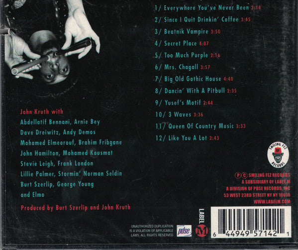 John Kruth : Everywhere You've Never Been (CD, Album)