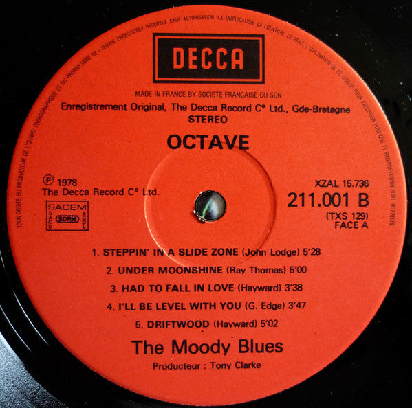 The Moody Blues : Octave (LP, Album, Gat)