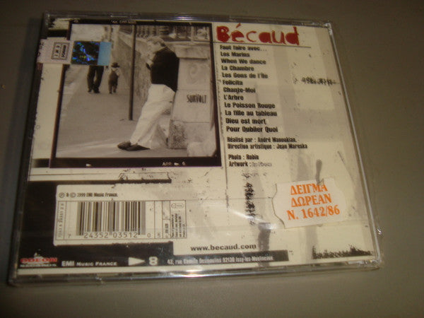 Gilbert Bécaud : Faut Faire Avec... (CD, Album)