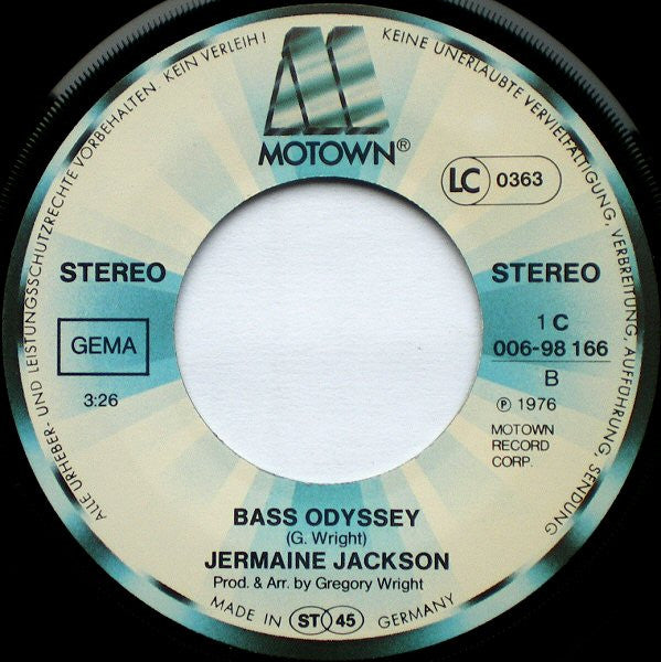 Jermaine Jackson : Let's Be Young Tonight (7", Single)