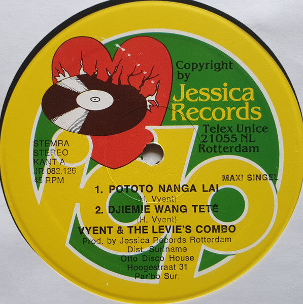 Humphrey Vyent & The Levi's Combo : Peroeng Peroeng (12", Maxi)