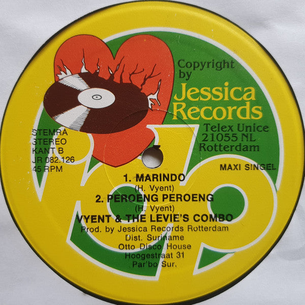 Humphrey Vyent & The Levi's Combo : Peroeng Peroeng (12", Maxi)