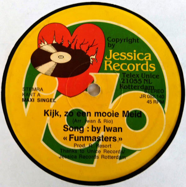 Funmasters* : Kijk, Zo Een Mooie Meid (12", Maxi)