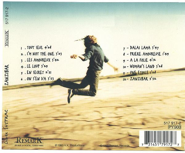 Didier Sustrac : Zanzibar (CD, Album)
