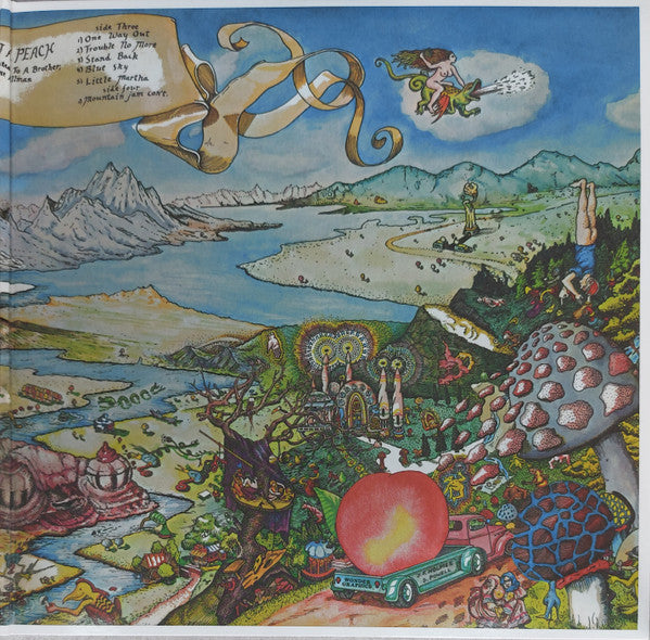 The Allman Brothers Band : Eat A Peach (2xLP, Album, RE, 180)