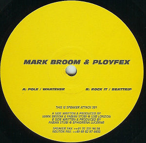 Mark Broom & Ployfex : Pole (12")