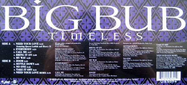Big Bub : Timeless (LP, Album, Pur)