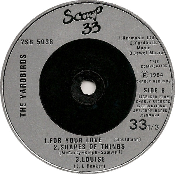 The Yardbirds : The Yardbirds (7", Album, Comp)