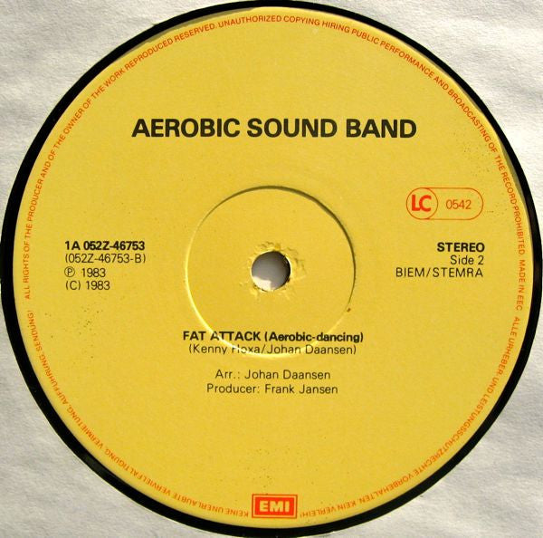 Aerobic Sound Band : Killer Stretch (A.E.R.O.B.I.C.) (12", Single)