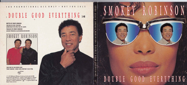 Smokey Robinson : Double Good Everything (CD, Single, Promo, dig)