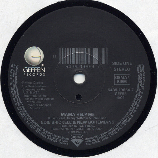 Edie Brickell & New Bohemians : Mama Help Me (7", Single)