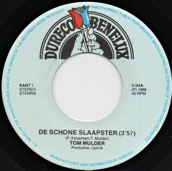 Tom Mulder : De Schone Slaapster (7", Single)
