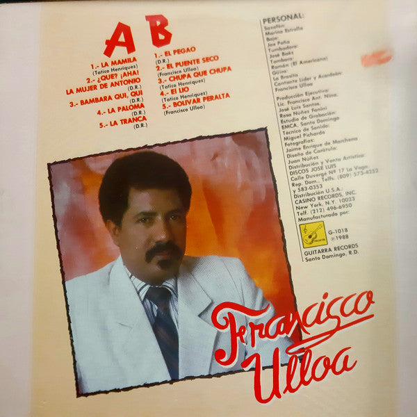 Francisco Ulloa : Que? Aha! La Mujer De Antonio (LP)
