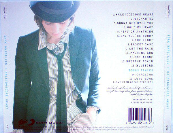 Sara Bareilles : Kaleidoscope Heart (CD, Album)