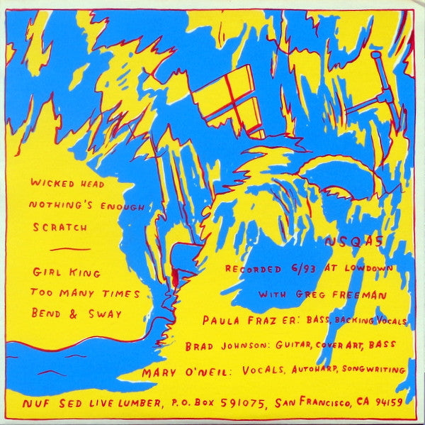 Virginia Dare : Six Songs (10")