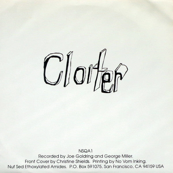 Cloiter : Fur Purse (10")