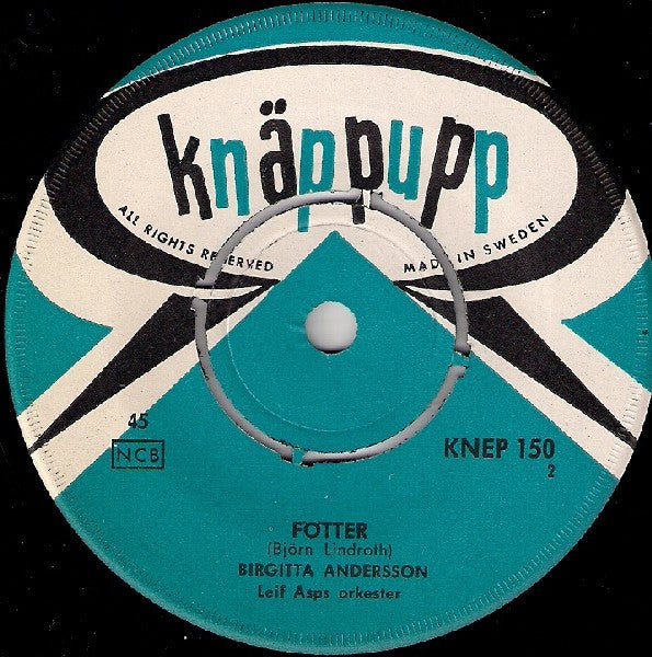 Birgitta Andersson : Sverigebruden (7", EP)
