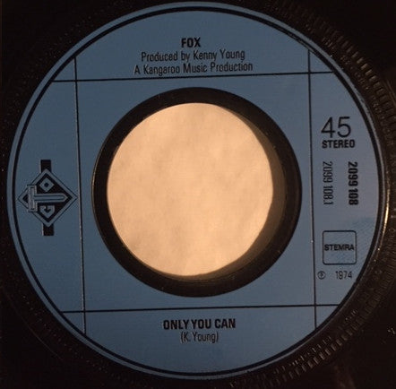Fox (3) : Only You Can (7", Single)