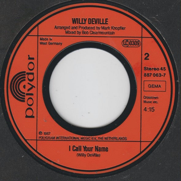 Willy DeVille : Miracle (7", Single)