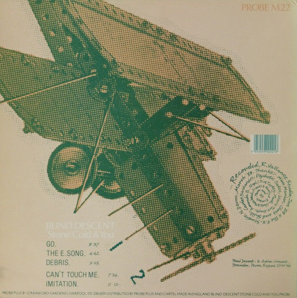 Blind Descent : Stone Cold And You (LP)