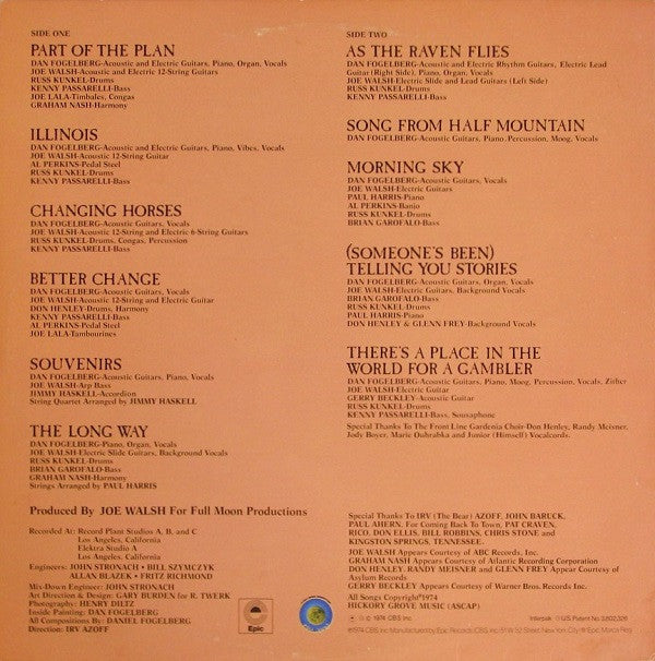 Dan Fogelberg : Souvenirs (LP, Album, San)