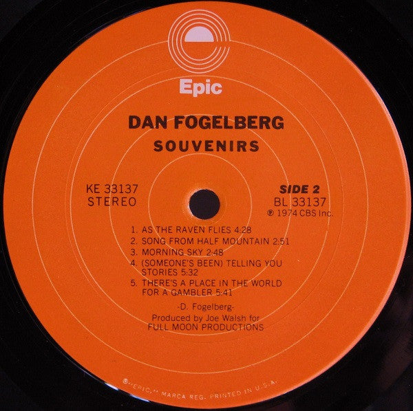 Dan Fogelberg : Souvenirs (LP, Album, San)