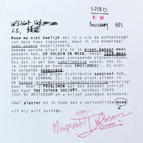 Margreet Dolman : Volg De Weg Van Je Hart (LP, Album)