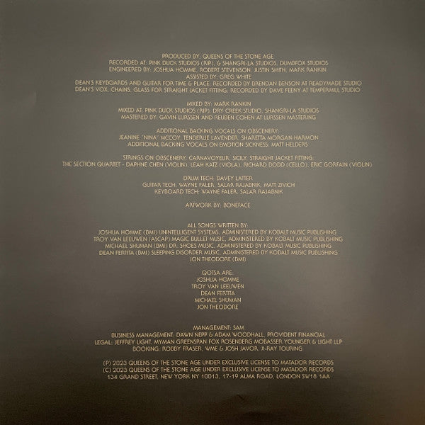 Queens Of The Stone Age : In Times New Roman... (2xLP, Album, Ltd, Sil)