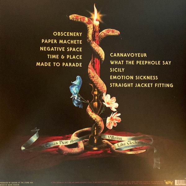 Queens Of The Stone Age : In Times New Roman... (2xLP, Album, Ltd, Red)