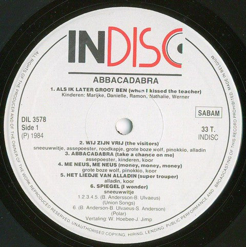 Various : ABBAcadabra (LP, Album, Gat)