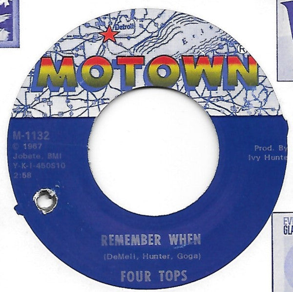 Four Tops : I'm In A Different World (7", ARP)