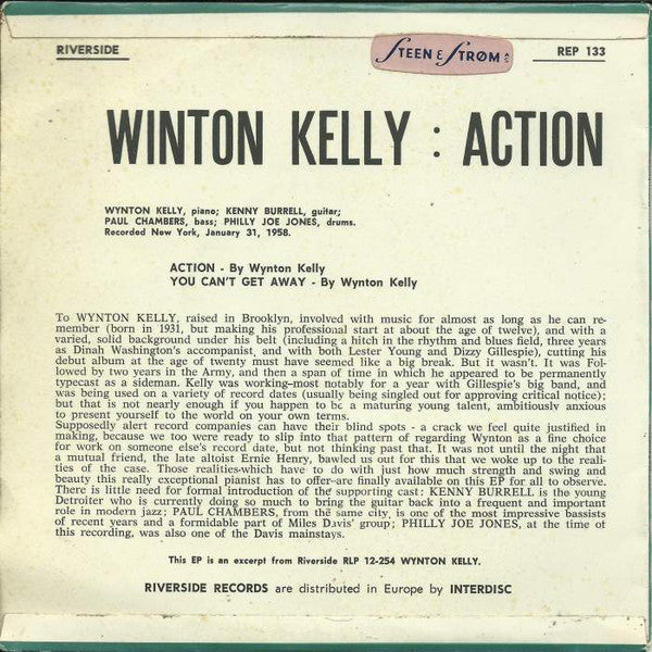 Wynton Kelly : Action (7", EP)