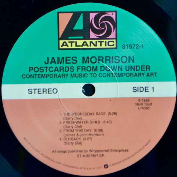 James Morrison : Postcards From Down Under (LP, Album)