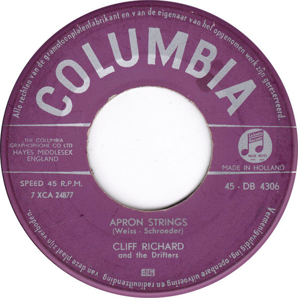 Cliff Richard & The Drifters : Living Doll (7", Single)