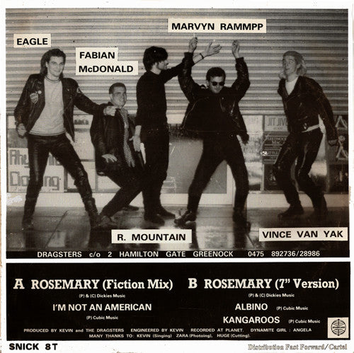 The Dragsters (2) : Rosemary (12")