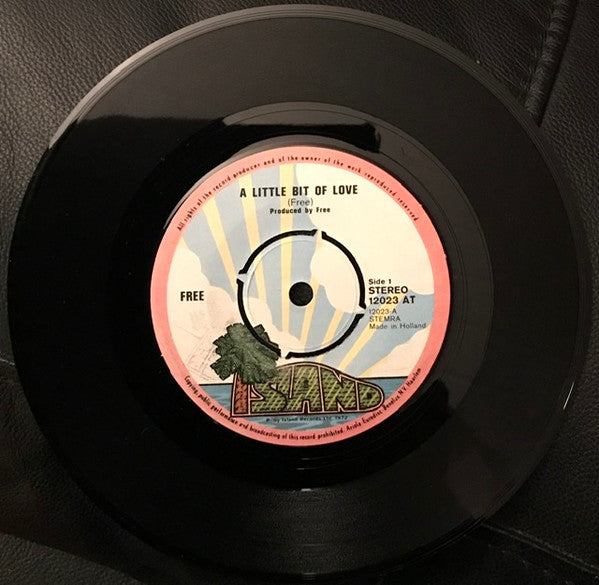 Free : A Little Bit Of Love (7", Single)