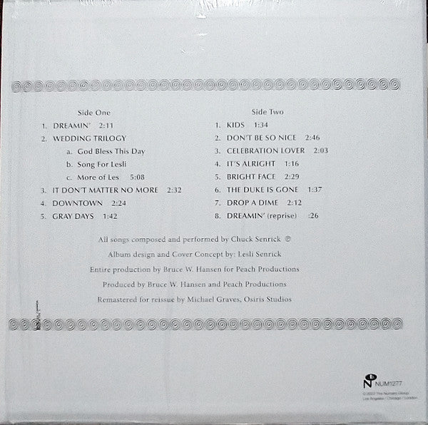 Chuck Senrick : Dreamin' (LP, Album, RE, RM, Gra)