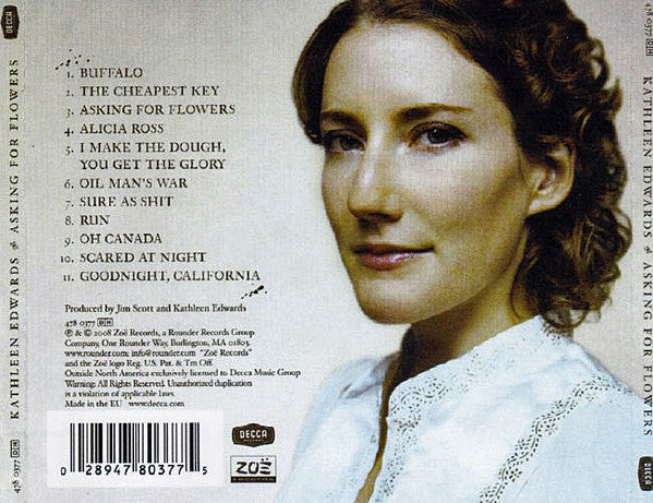 Kathleen Edwards : Asking For Flowers (CD, Album)