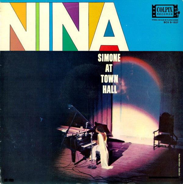 Nina Simone : Nina Simone At Town Hall (LP, Album, RE)