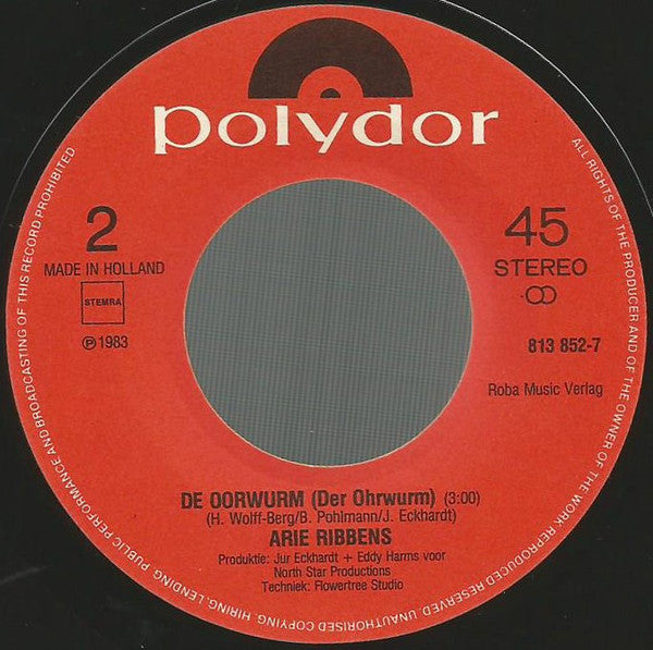 Arie Ribbens : Akketdoe…. (7", Single)