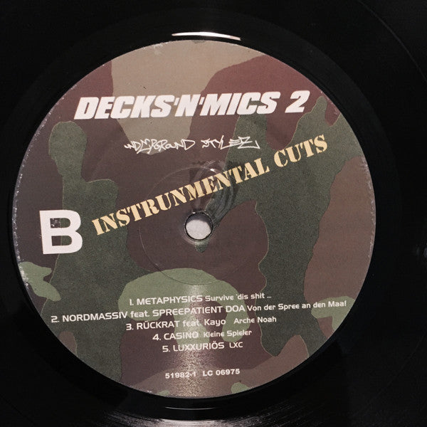 Various : Decks'N'Beats 2 - Instrumental Cuts (LP, Comp)