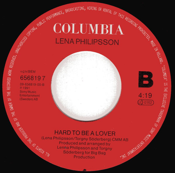 Lena Philipsson : 006 (7", Single)