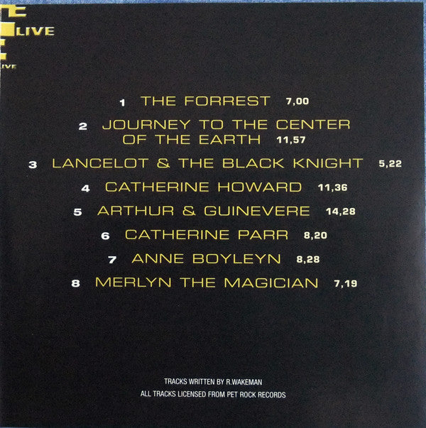 Rick Wakeman : Journey To The Center Of The Earth (Live) (CD, Album)