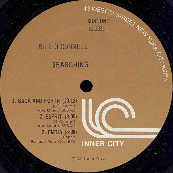 Bill O'Connell : Searching (LP, Album)